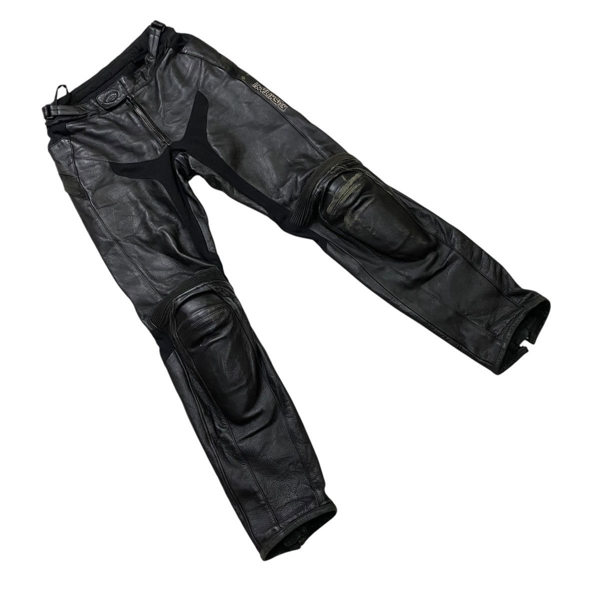 Kadoya Kushitani Motor Cycling Sport Equipment Cowhide Pant Size US 30 / EU 46 - 2 Thumbnail