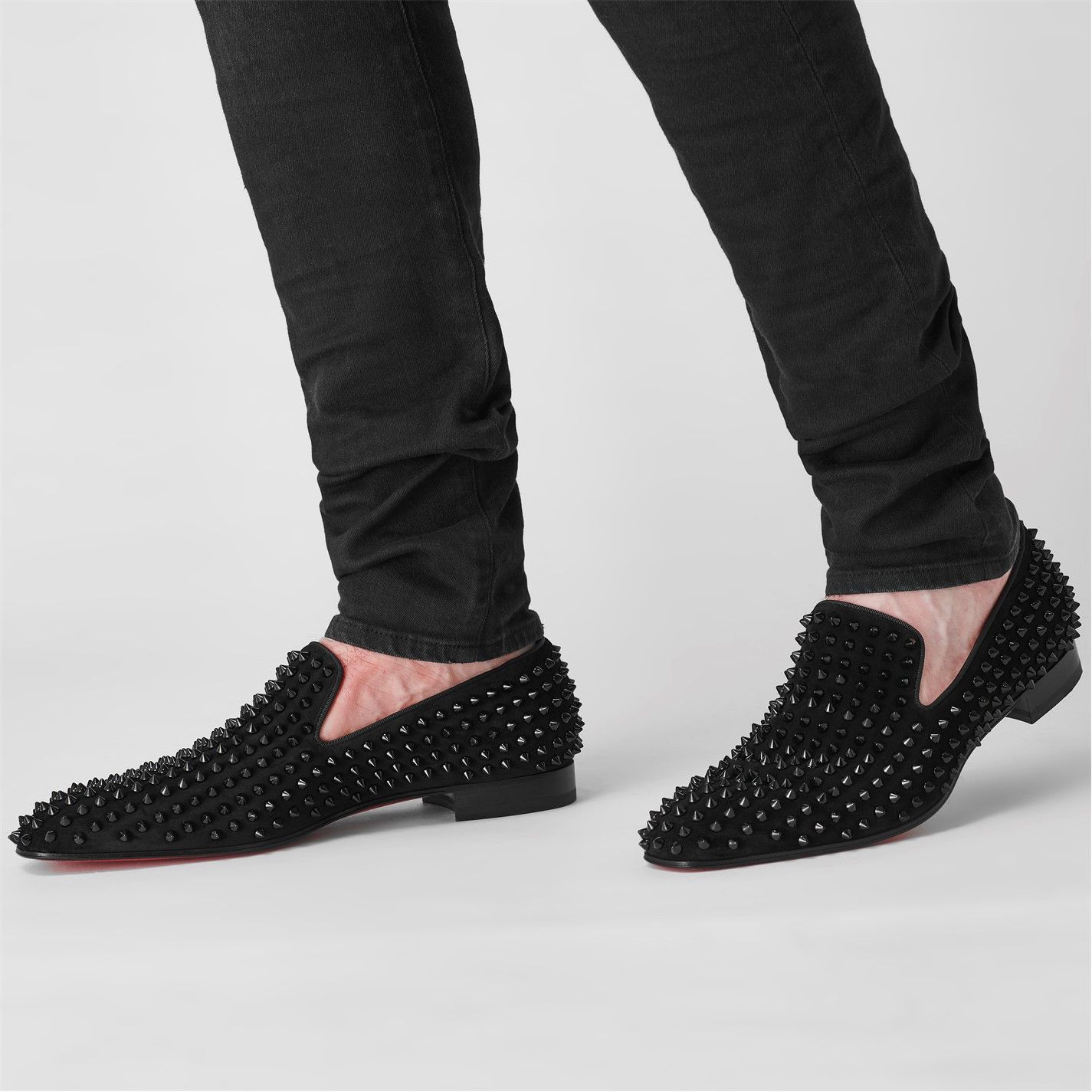 Christian Louboutin Dandelion Spikes Loafers Size US 10 / EU 43 - 2 Thumbnail