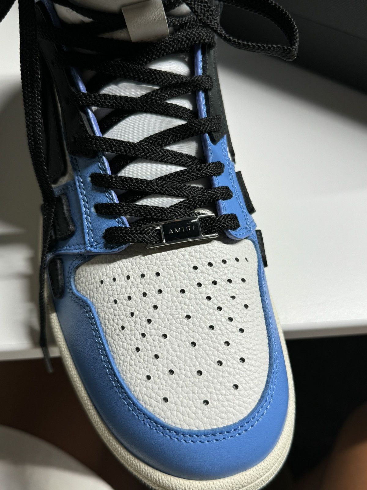 Amiri Amiri Skeleton High Top Sneaker NEW 790$ Size US 10 / EU 43 - 8 Thumbnail