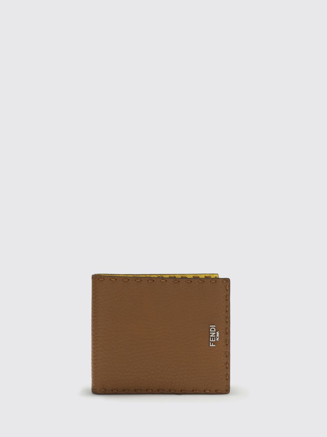 Fendi Fendi Wallet Men Brown Size ONE SIZE - 1 Thumbnail