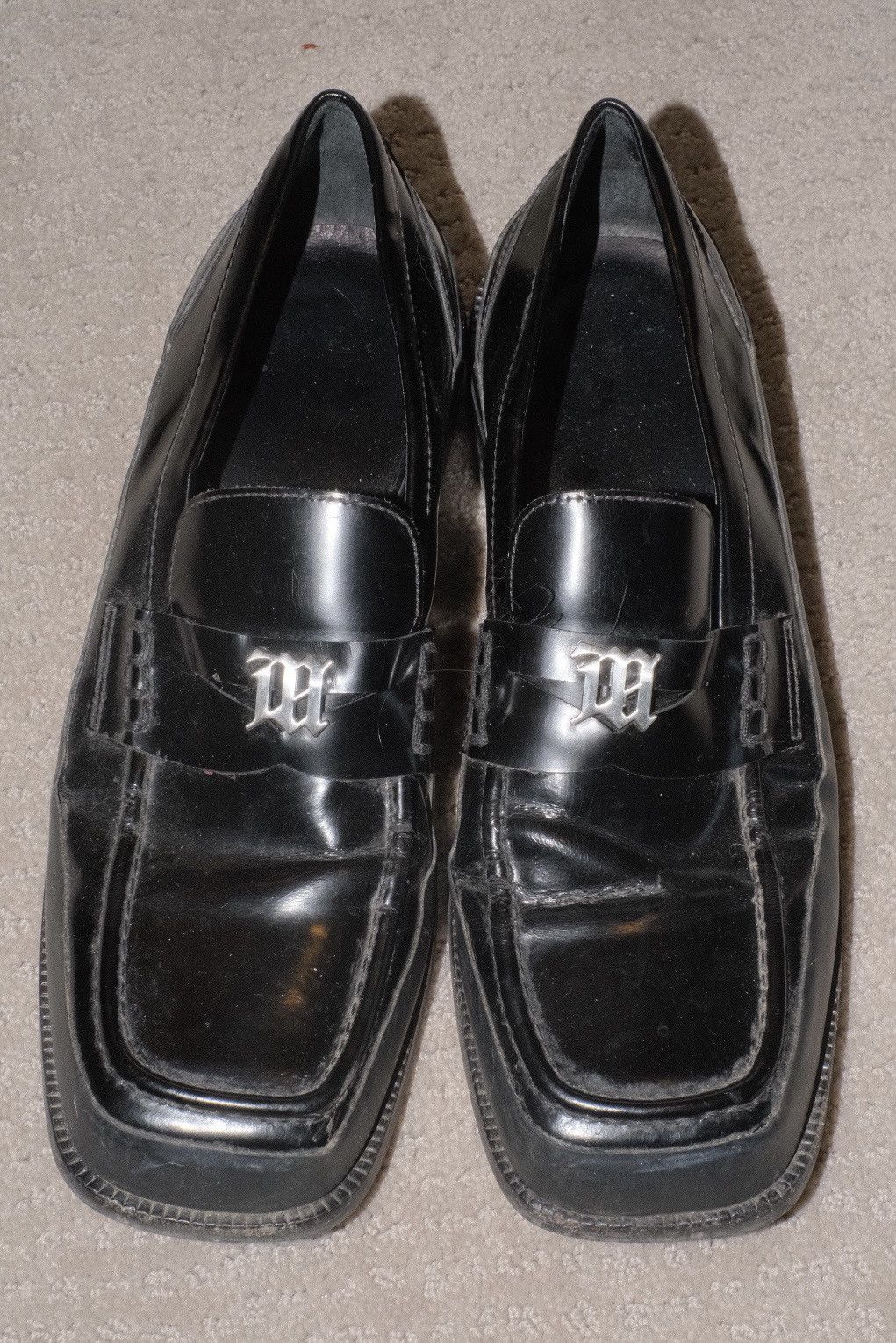 Misbhv Misbhv Brutalist Black Leather Loafer Size US 10 / EU 43 - 1 Thumbnail