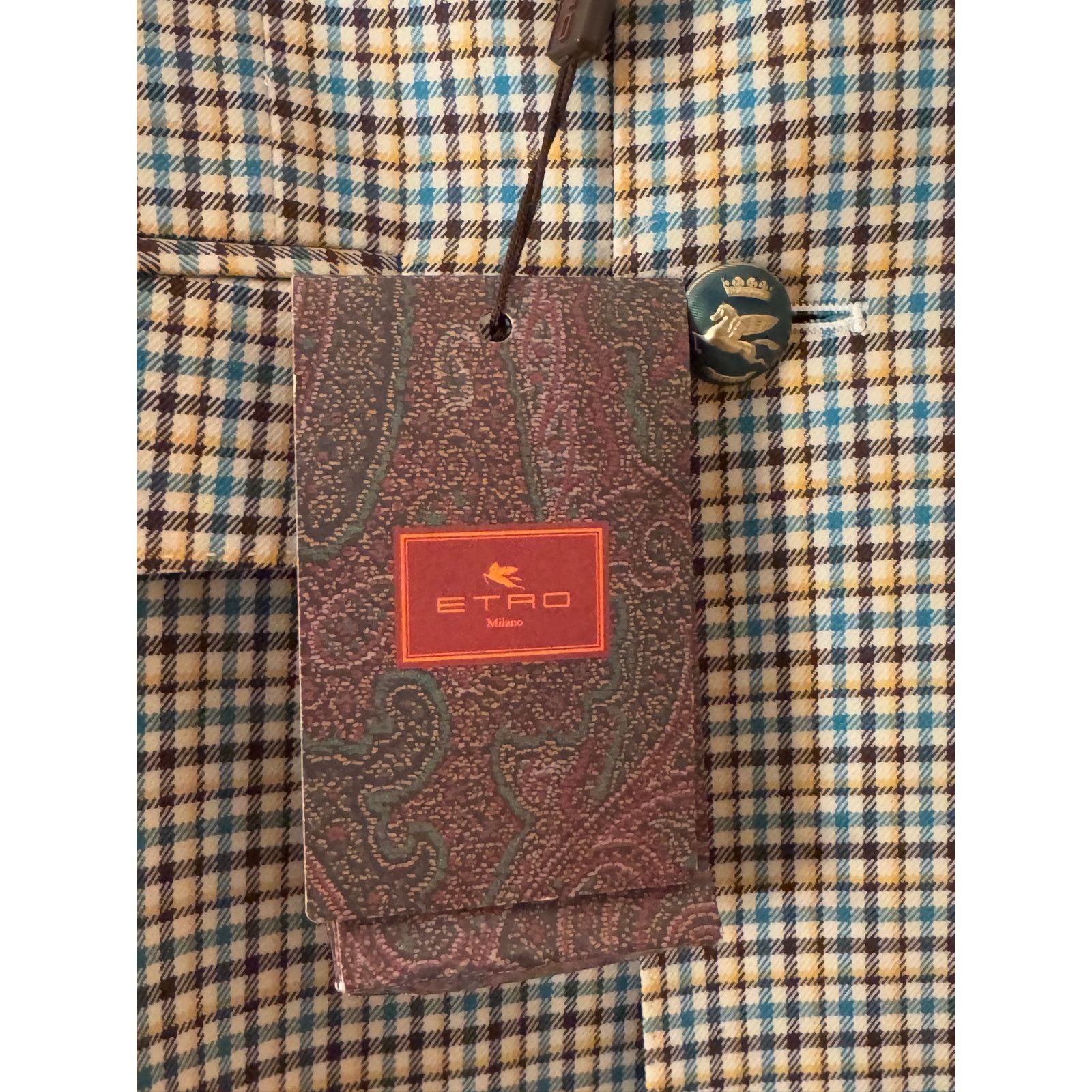 Etro Etro NWT Women's Multi Color Tweed Blazer Size L / US 10 / IT 46 - 8 Thumbnail