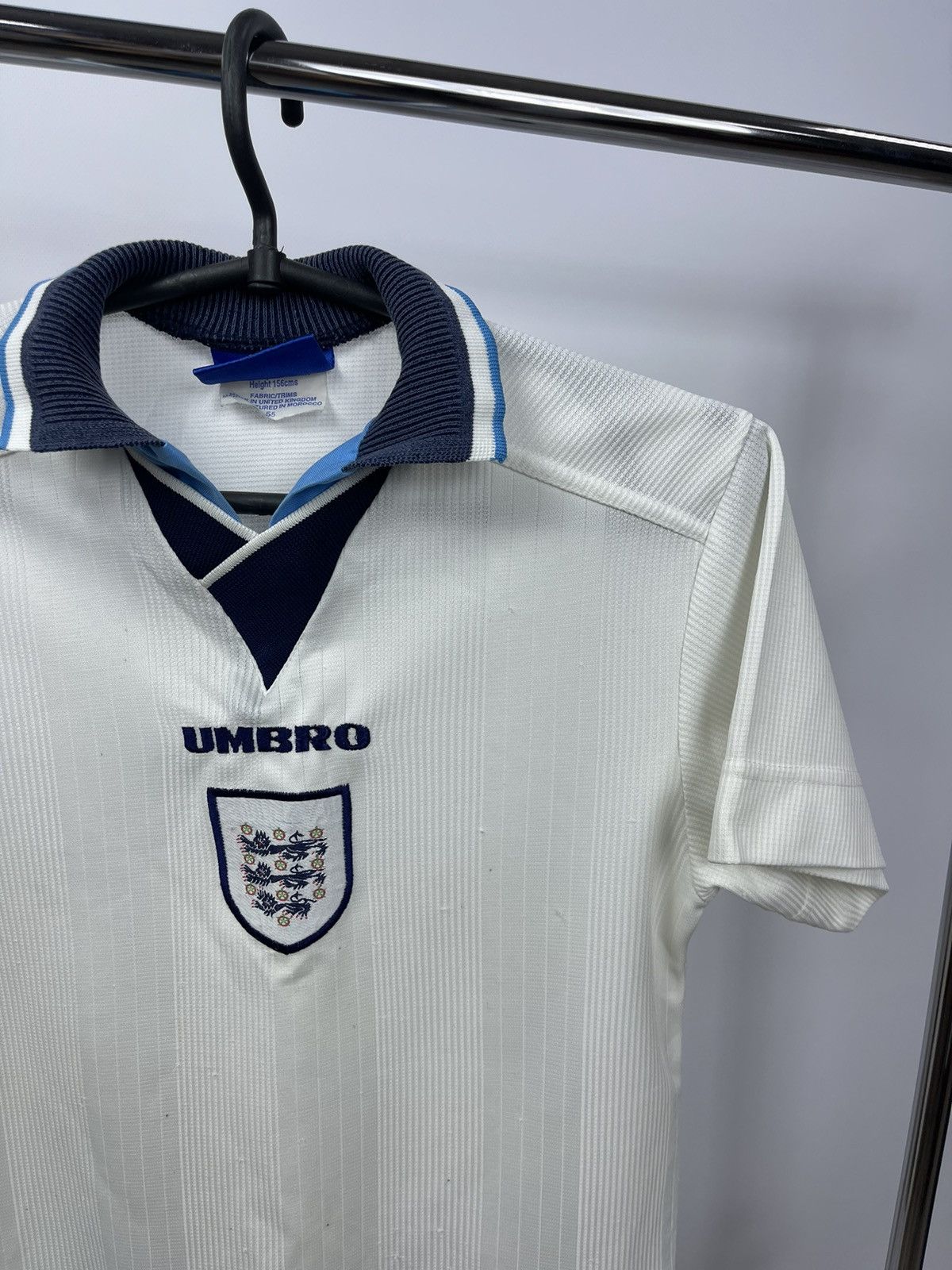 Umbro × Vintage Umbro England Set Jersey and Shorts 1996 Size 156 cm/ 71 cm Size US XXS / EU 40 - 3 Thumbnail