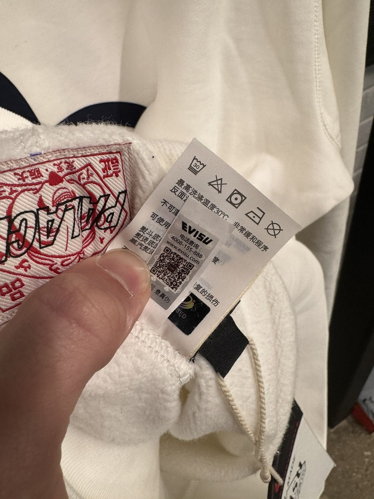 Evisu × Palace Palace Evisu Reversible Crew Ecru Size US M / EU 48-50 / 2 - 5 Thumbnail