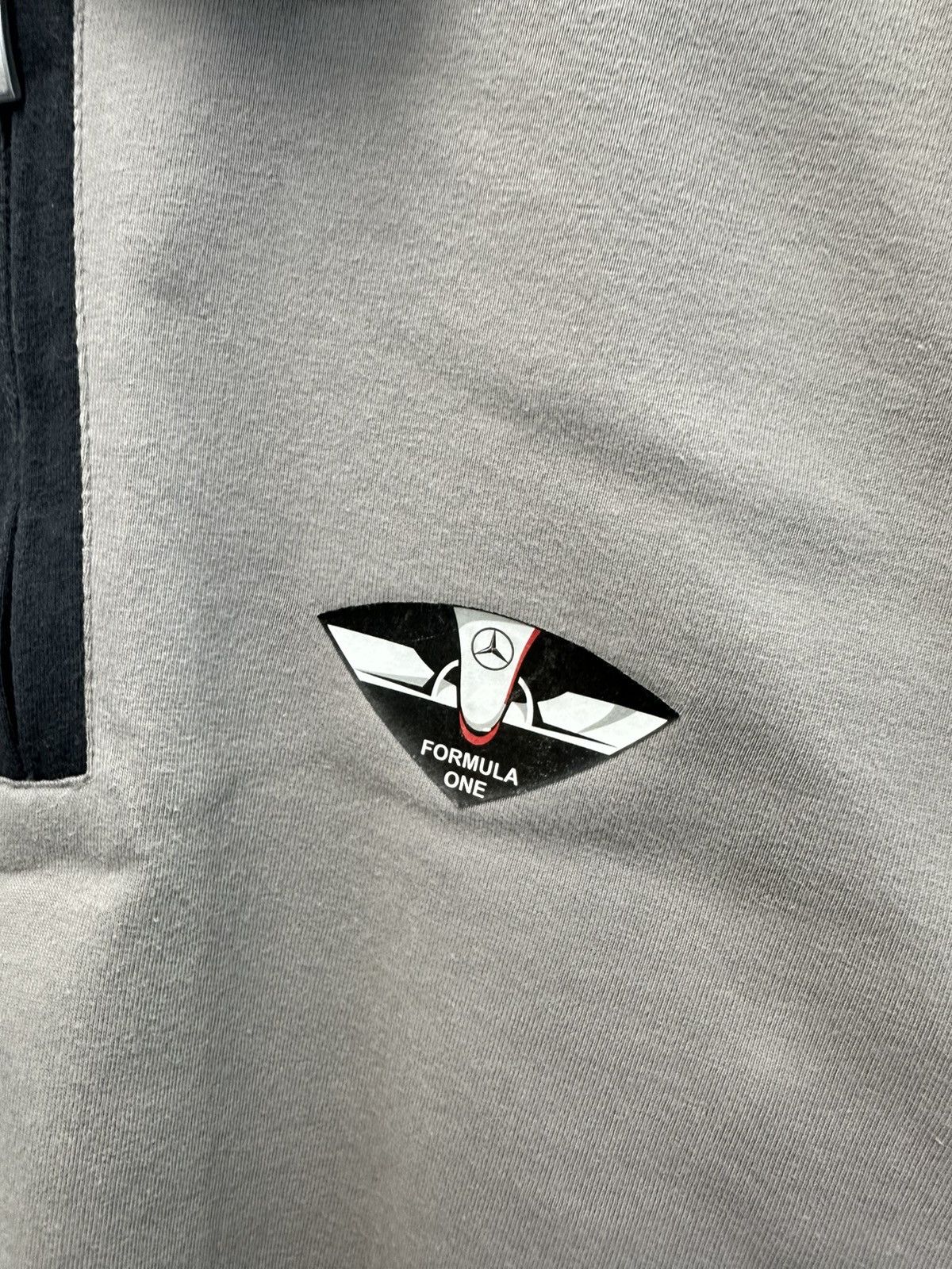 Formula 1 Mercedes Benz Formula One Polo Zipper Tee A231 Size US S / EU 44-46 / 1 - 6 Thumbnail