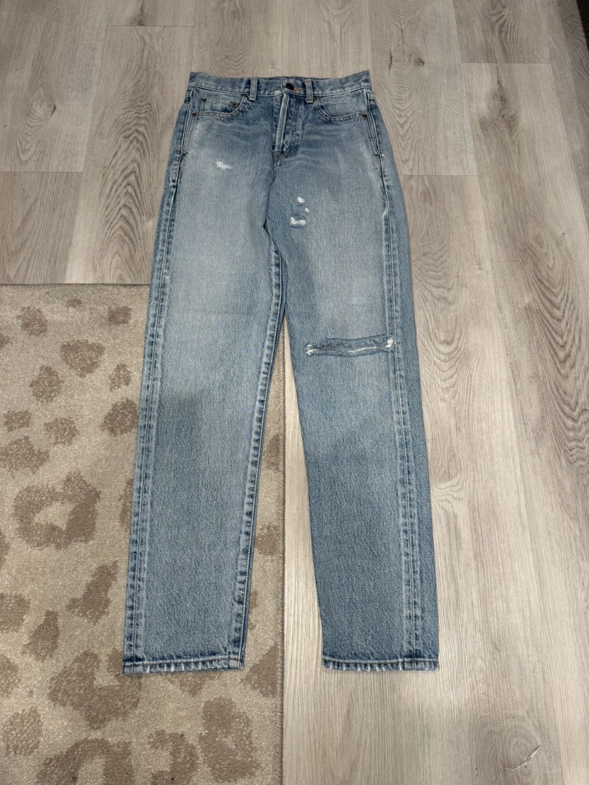 Saint Laurent Paris s/s 2020 distressed denim!! Size US 28 / EU 44 - 1 Thumbnail