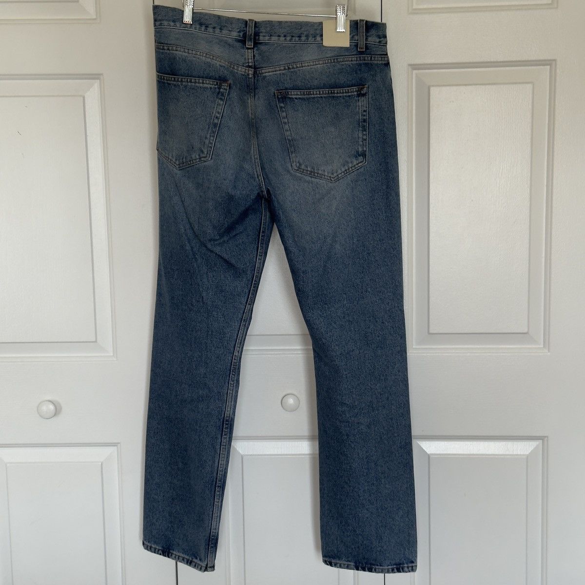 Sefr Blue Twisted Jeans Size US 33 - 5 Thumbnail