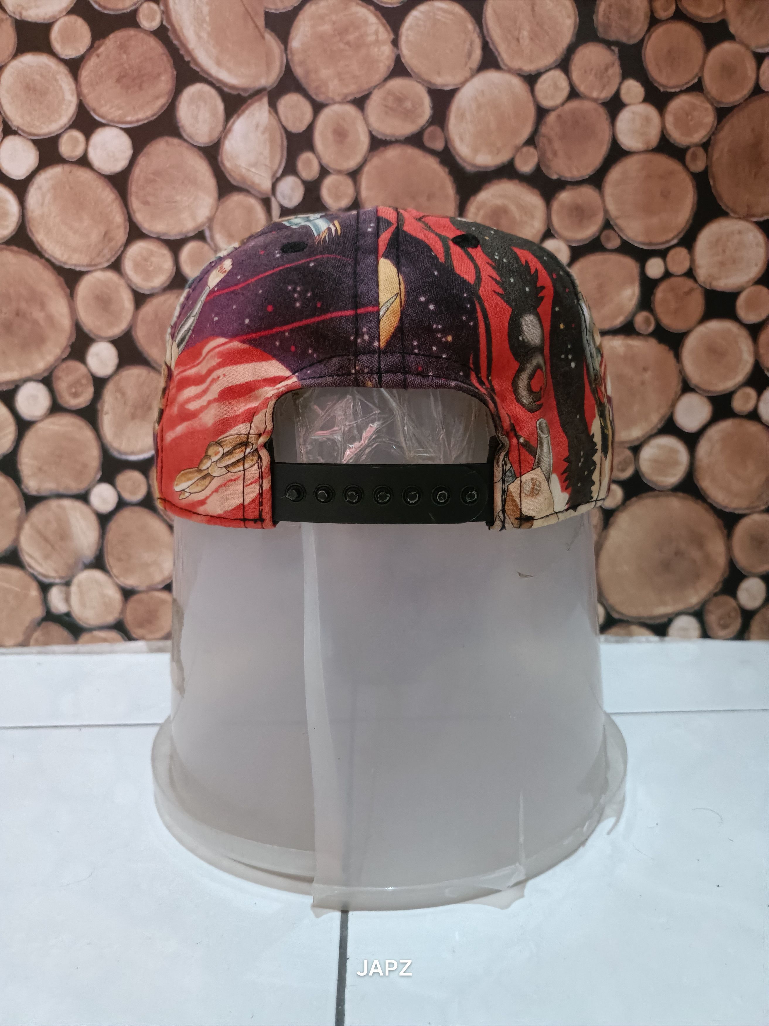 Handmade Rare ampal creative all over graphic print surreal art cap Size ONE SIZE - 4 Thumbnail