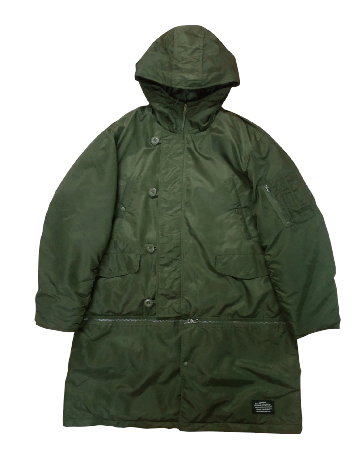 GU × Undercover Rare GU UNDERCOVER Puffer Long Jacket Size US XL / EU 56 / 4 - 2 Thumbnail
