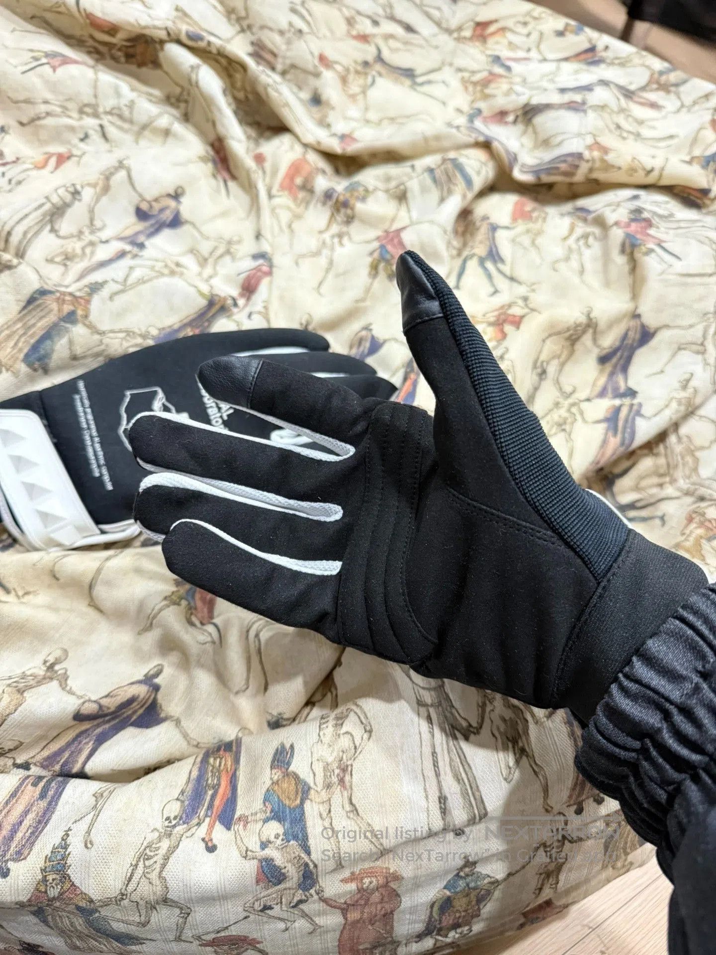 Undercover UNDERCOVER HAL Laboratories Rivet Moto Gloves. Size ONE SIZE - 7 Thumbnail
