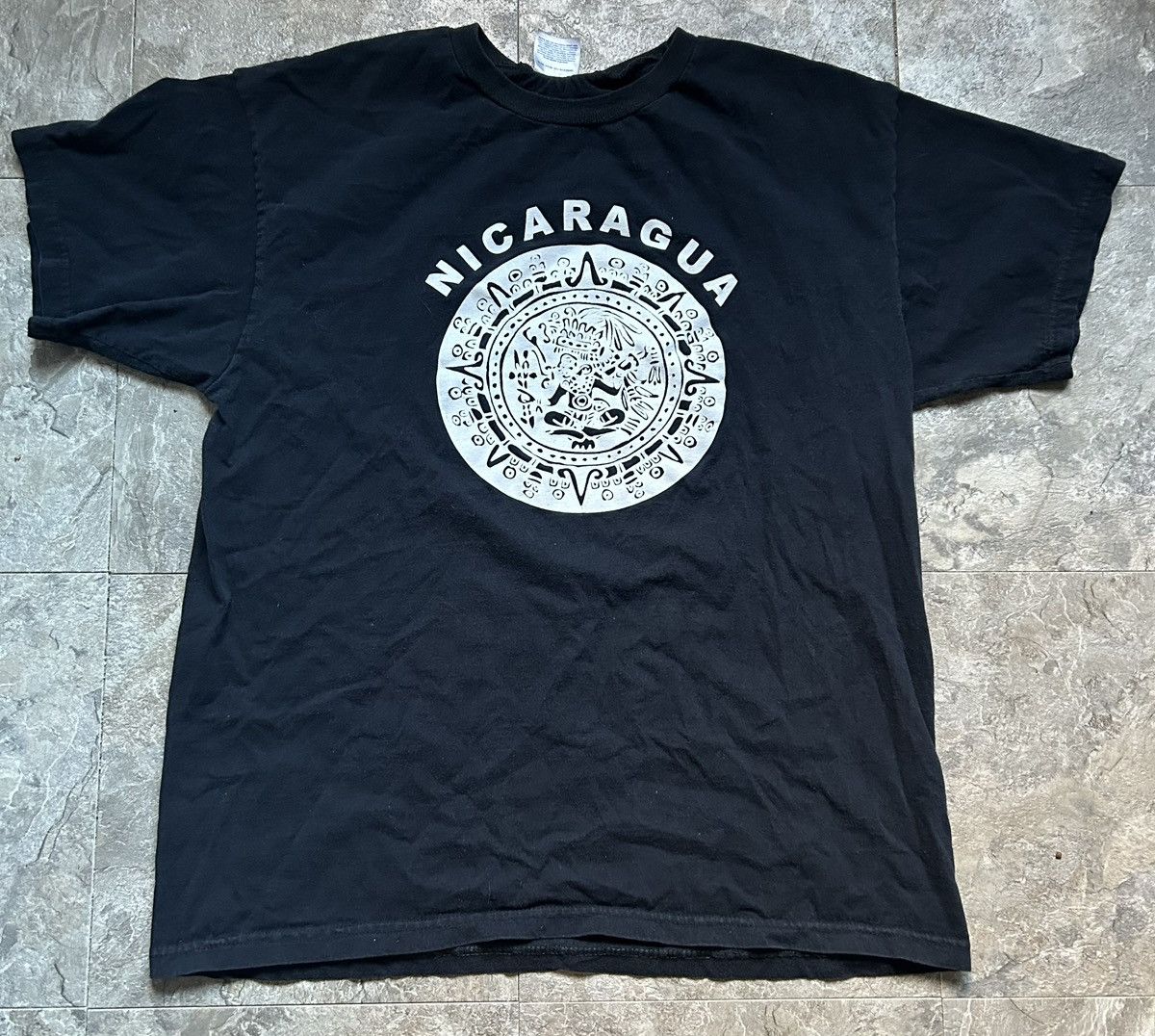 Vintage NICARAGUA TEE Size US L / EU 52-54 / 3 - 1 Thumbnail