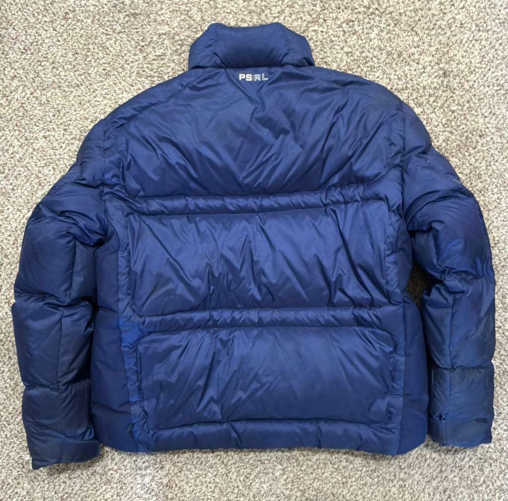 Polo Ralph Lauren VINTAGE 90s NAVY BLUE POLO SPORT RALPH LAUREN PUFFER JACKET Size US XL / EU 56 / 4 - 2 Thumbnail