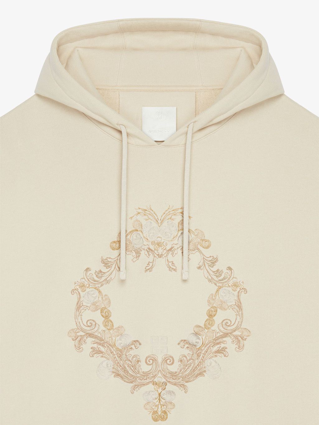 Givenchy o1w1db10325 Boxy Fit Hoodie With Pocket Base in Clay Size US M / EU 48-50 / 2 - 2 Thumbnail