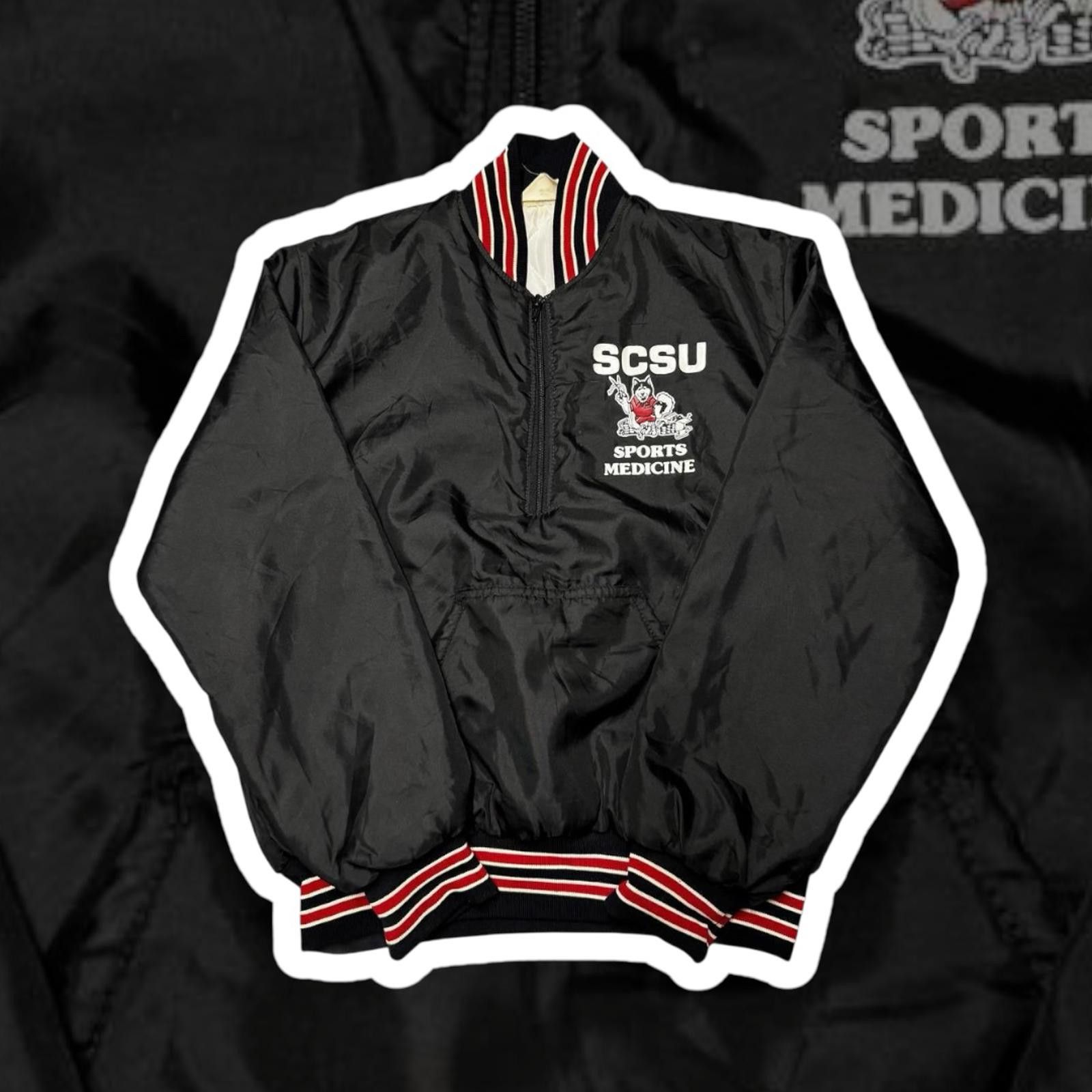 Designer Vintage SCSU Sports Medicine Jacket - Black Size US M / EU 48-50 / 2 - 1 Thumbnail