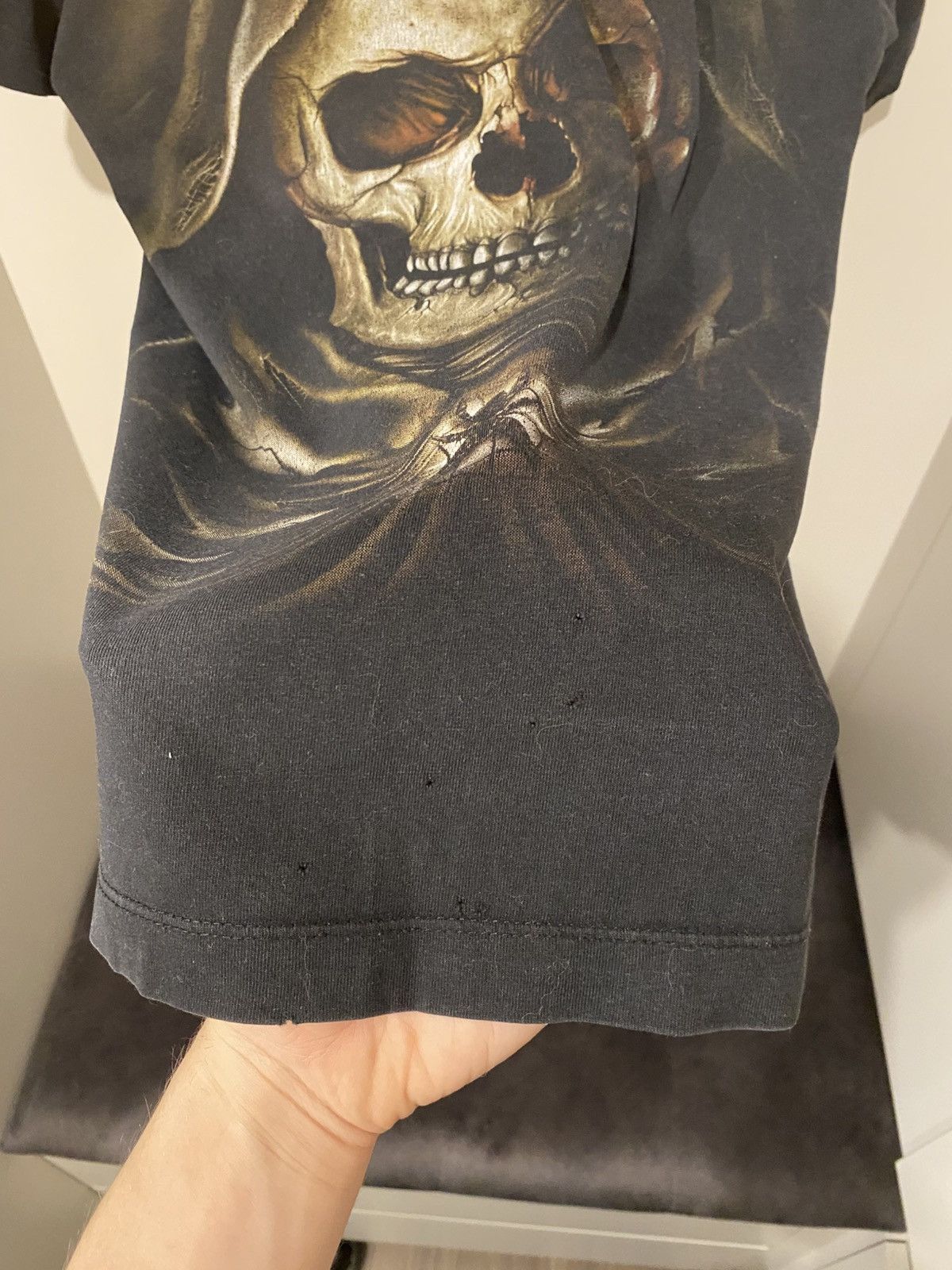 Vintage Vintage Kool Change Grim Reaper Double-Sided Graphic Tee Size US M / EU 48-50 / 2 - 8 Thumbnail