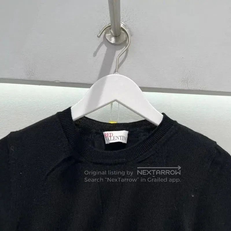 Valentino Valentino Black Long Sleeve Women's Top . Size L / US 10 / IT 46 - 2 Thumbnail