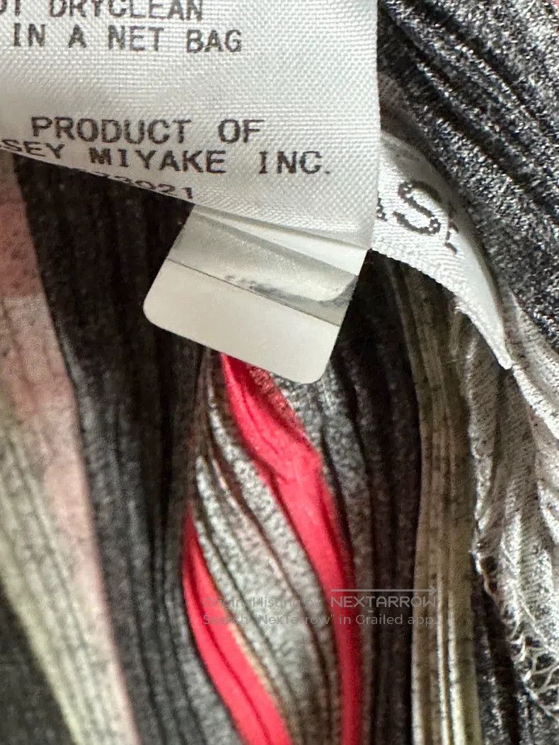Issey Miyake Issey Miyake Red-black-gray Striped Long Cardigan Size XXL / US 16-18 / IT 52-54 - 5 Thumbnail