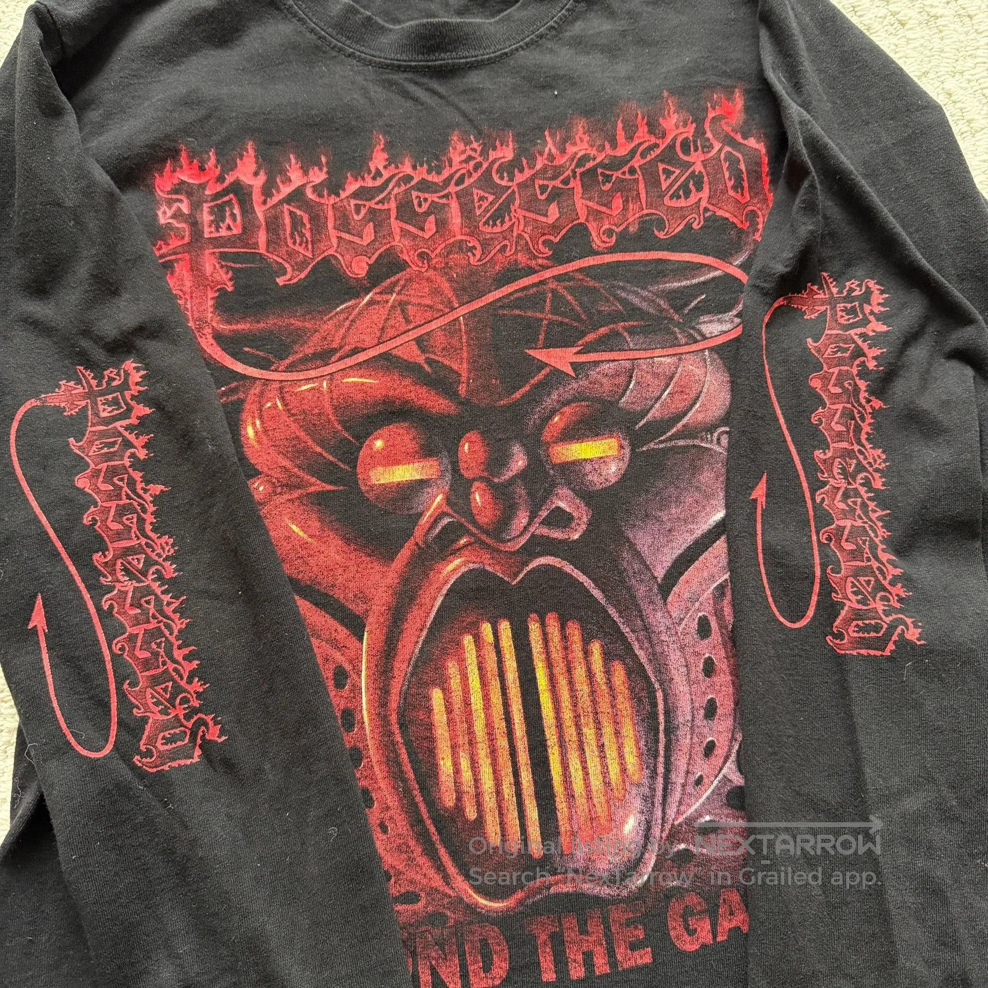 Vintage Vintage 00s Possessed Band Longsleeve. Size US M / EU 48-50 / 2 - 6 Thumbnail