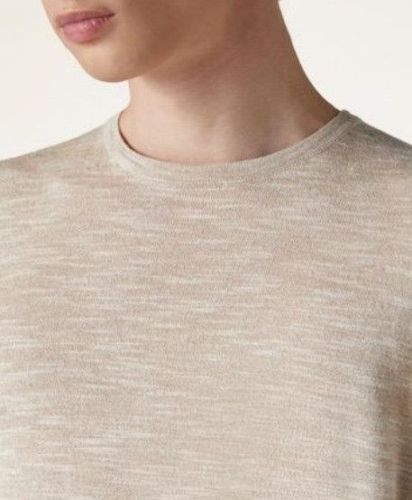Loro Piana o1w1db10126 FAO1182 Shoji Crewneck Sweater in Beige Size US M / EU 48-50 / 2 - 2 Thumbnail