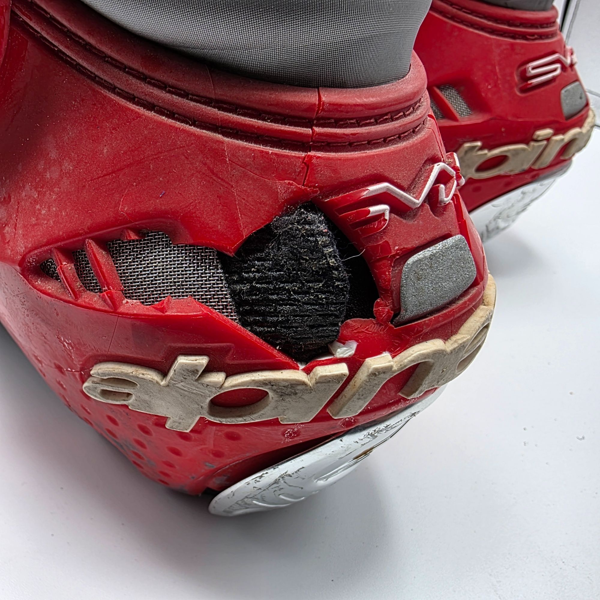 Alpinestars Alpinestars SMX Plus Mens Size 11.5 Red Black Motorcycle Boo Size US 11.5 / EU 44-45 - 13 Thumbnail