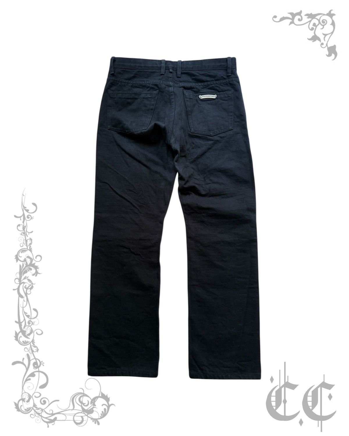 Chrome Hearts Chrome Hearts Fleurknee denim Size US 33 - 2 Thumbnail