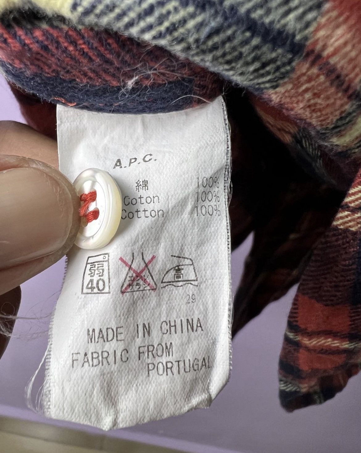 A.P.C. 🔥A.P.C Double Pockets Button Flannels Size US S / EU 44-46 / 1 - 11 Thumbnail