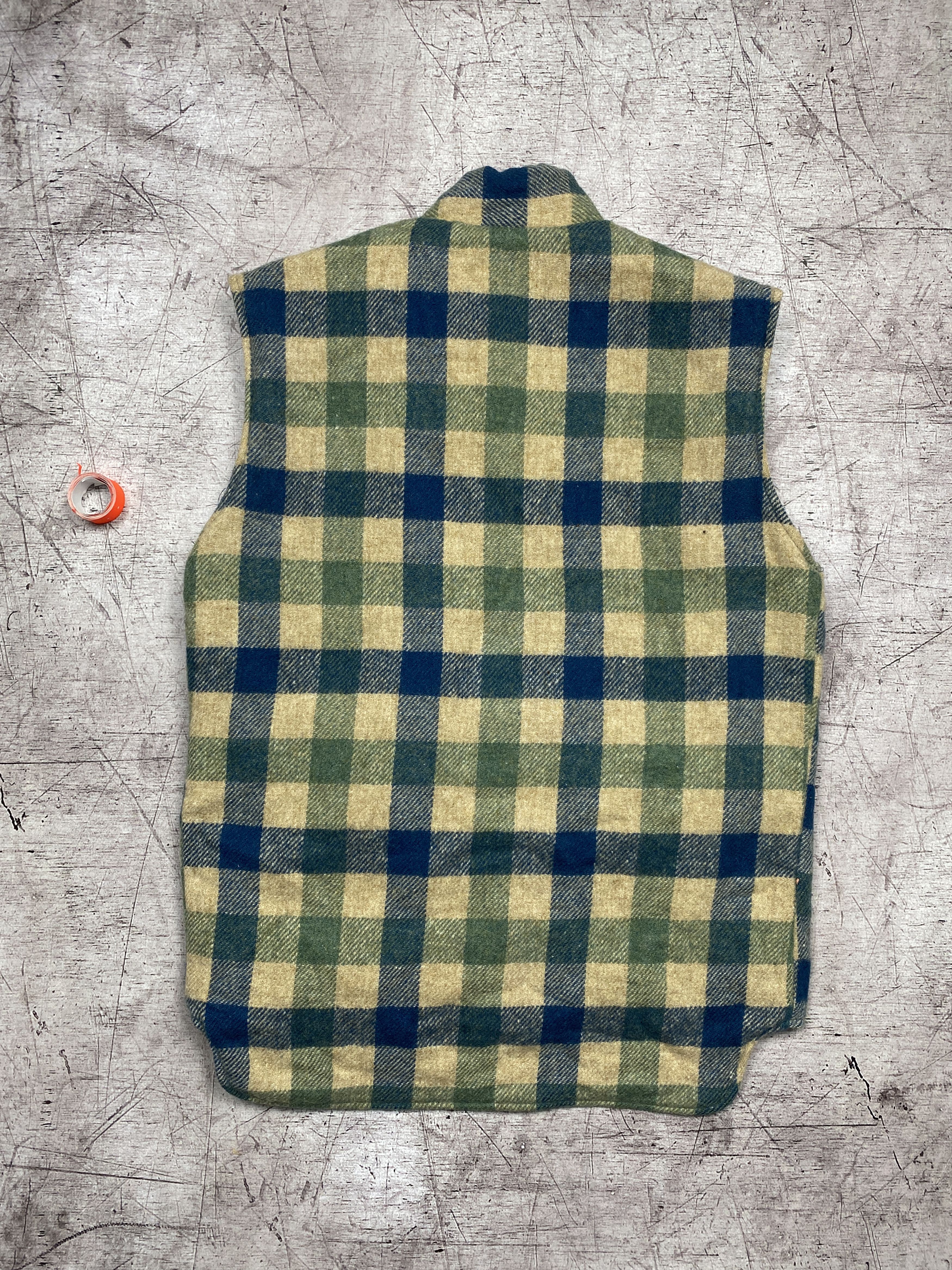 Vintage × Woolrich Woolen Mills Woolrich Vintage Tweed Wool + Nylon Revesible Vest Size US S / EU 44-46 / 1 - 3 Thumbnail