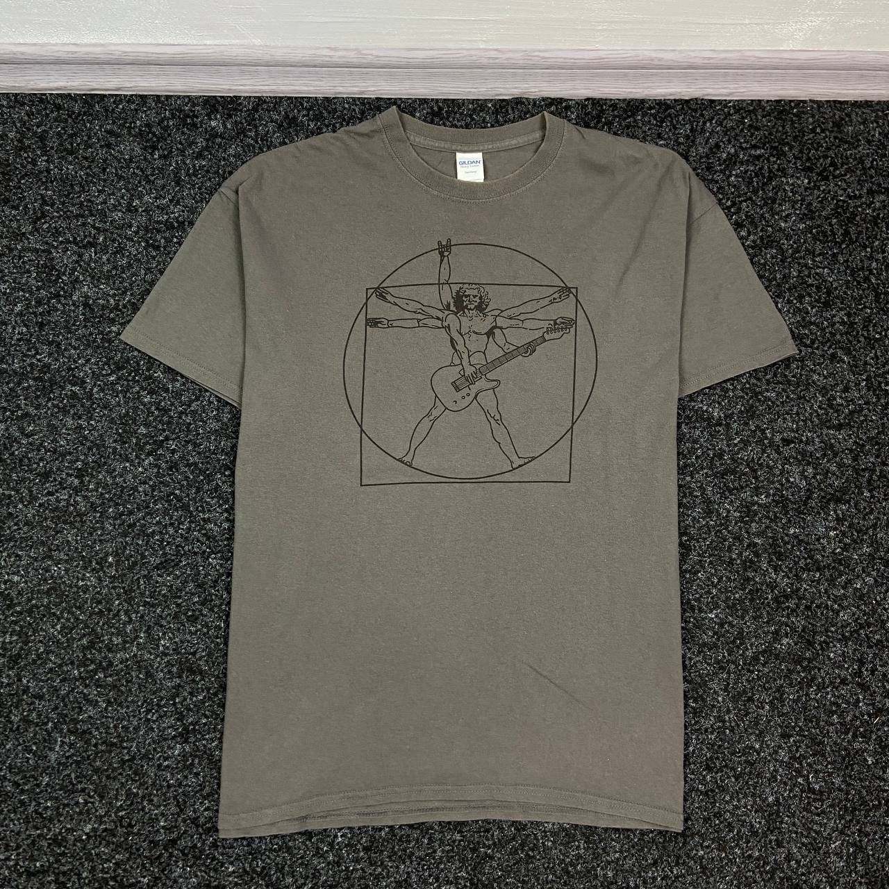 Band Tees Da Vinci Rock Man Art Vintage T-Shirt Size US XL / EU 56 / 4 - 1 Thumbnail