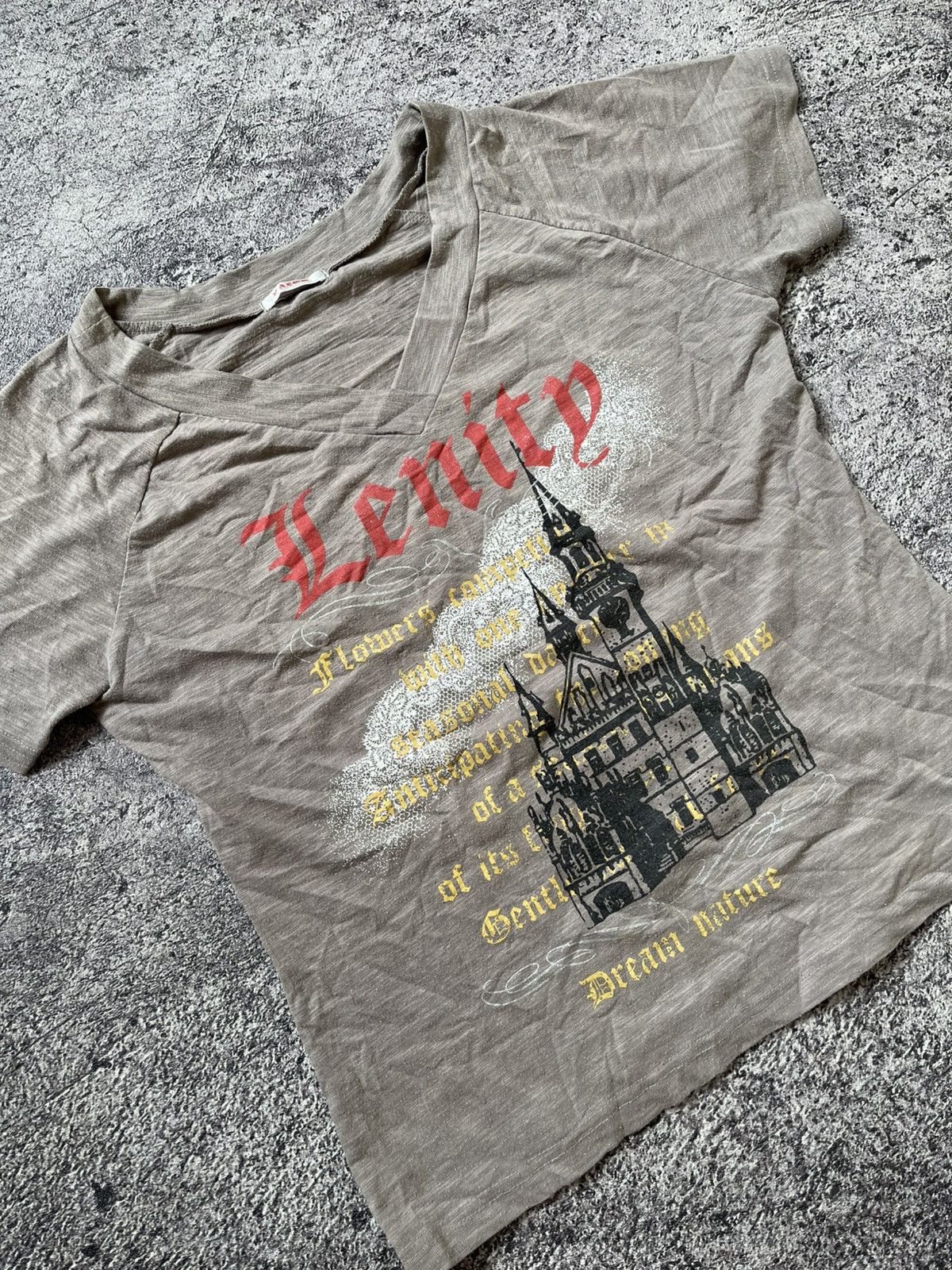 Japanese Brand Y2k Unknow grunge poem tshirt Size L / US 10 / IT 46 - 3 Thumbnail