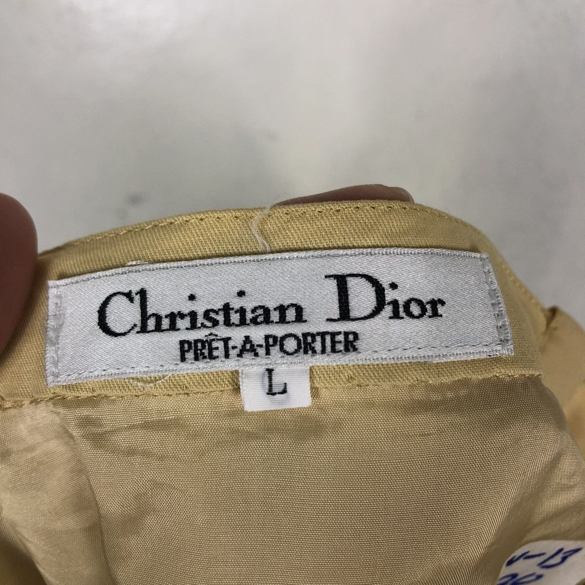 Christian Dior Monsieur 🔥VINTAGE CHRISTIAN DIOR PRET A PORTER SKIRT Size 26" / US 2 / IT 38 - 11 Thumbnail