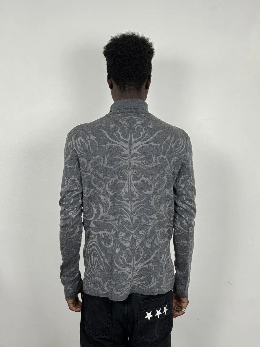 Roberto Cavalli AW2015 Roberto Cavalli Spiritual Grey Turtleneck Size US M / EU 48-50 / 2 - 2 Thumbnail