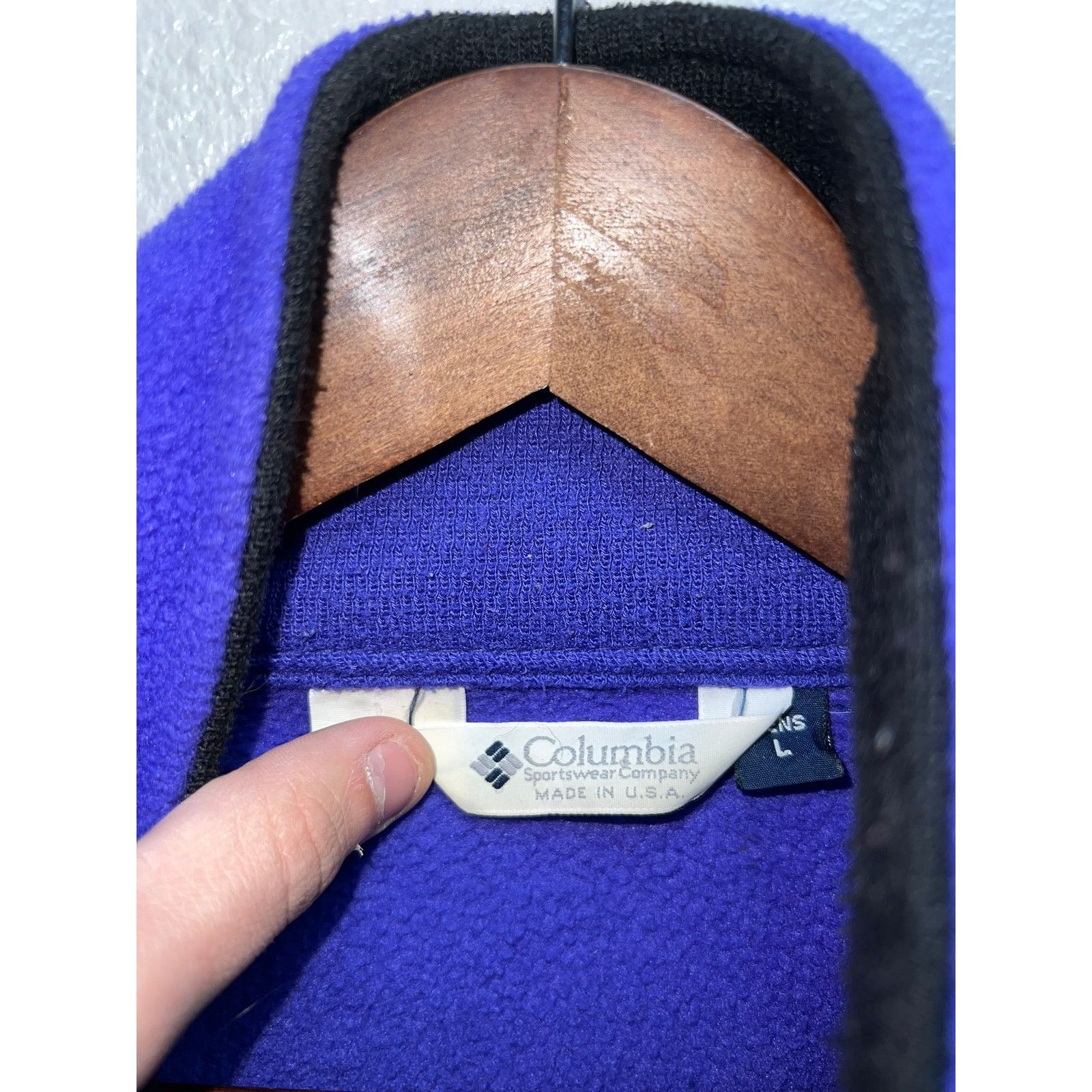 Vintage Vintage Columbia Fleece Radial Sleeve Jacket Sweatshirt VTG Size US L / EU 52-54 / 3 - 6 Thumbnail