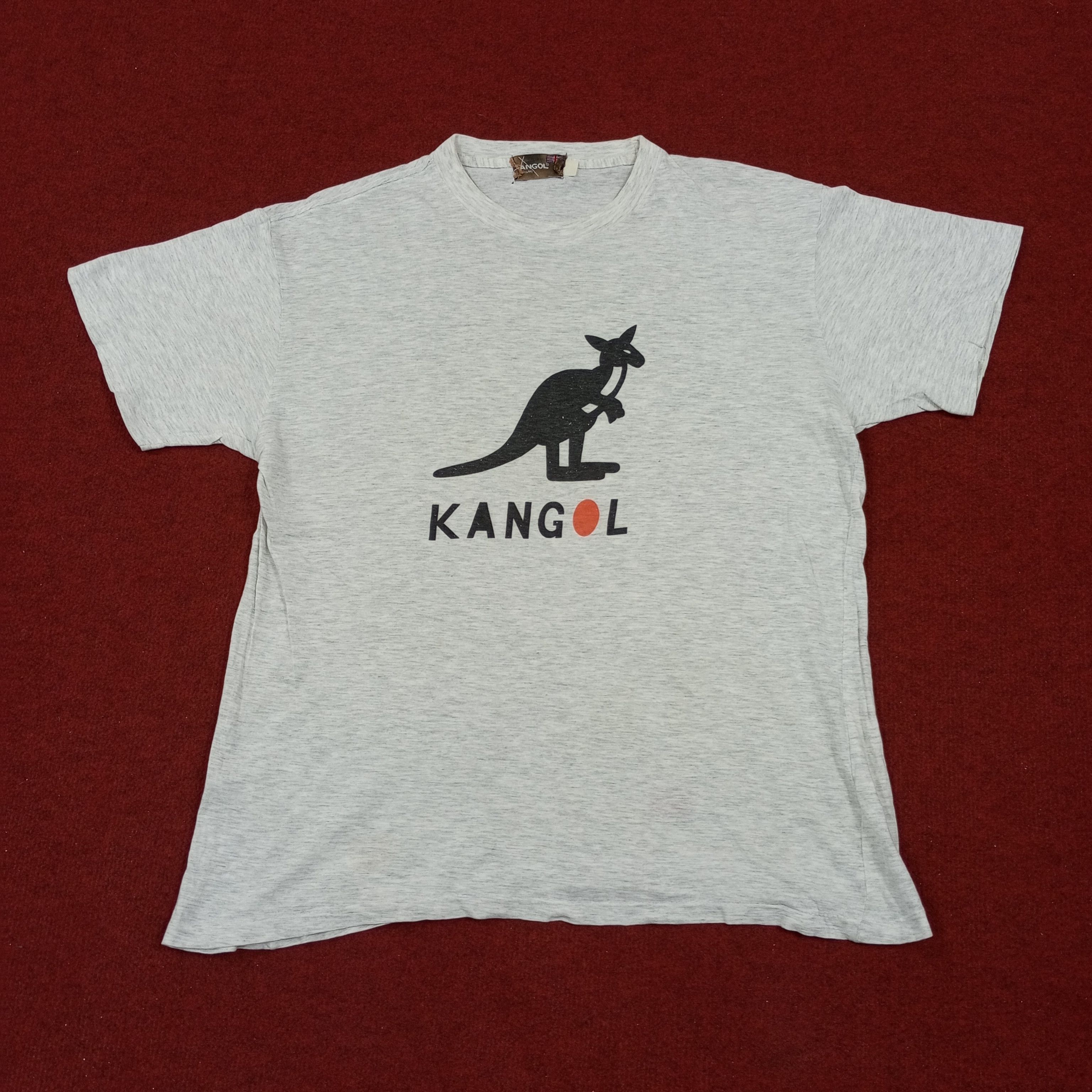 Kangol × Vintage Kangol Logo Design Streetwear Vintage Tshirt Size US L / EU 52-54 / 3 - 1 Thumbnail