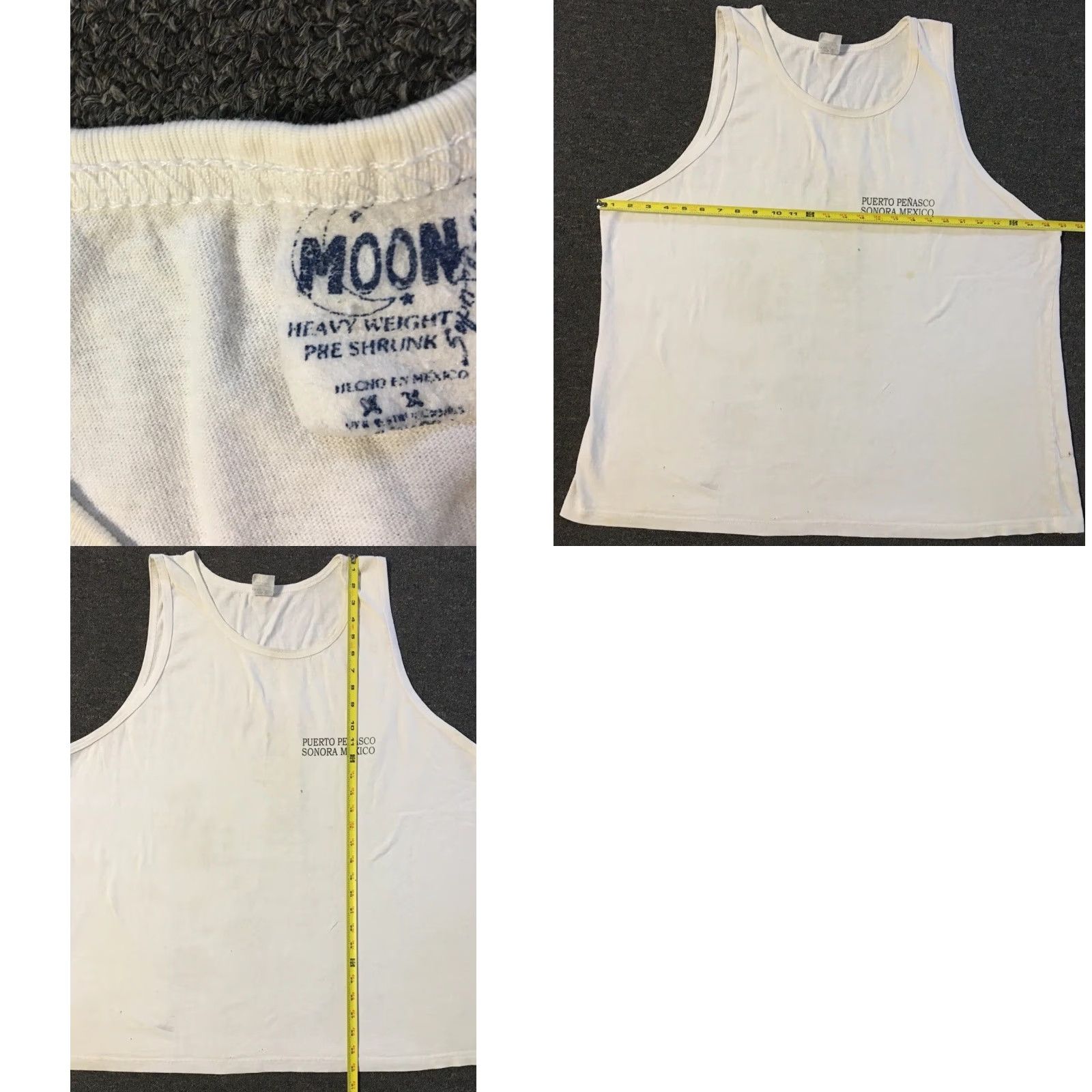 Vintage Vtg 90s List Of People Who Piss Me Off Faded Distress Tank Top XXL Joke Grunge Shirt Mens T-Shirt White 2XL Graphic Tee Vintage 90s Humor Beep Size US XXL / EU 58 / 5 - 10 Thumbnail