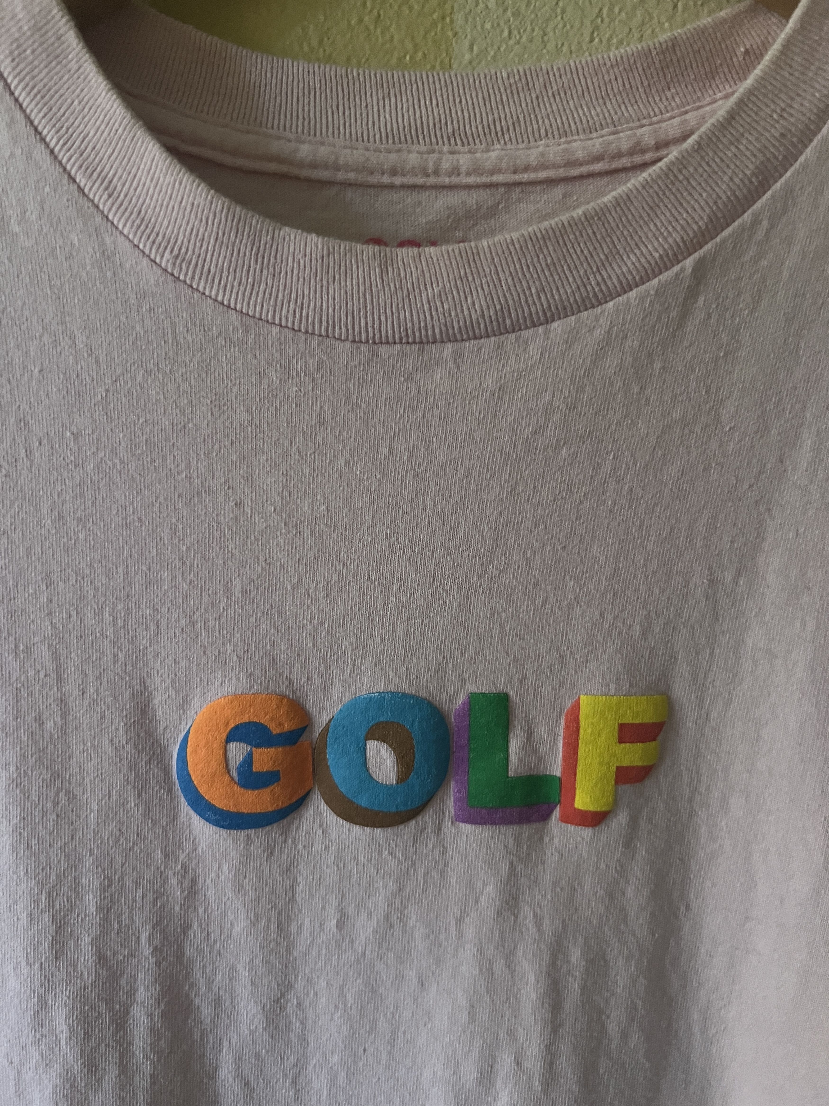 Golf Wang × Tyler The Creator Pink Blocky Golf Wang T-Shirt Size US S / EU 44-46 / 1 - 3 Thumbnail