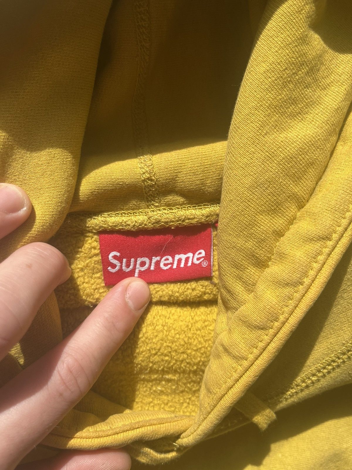Supreme Supreme mustard gradient hoodie Size US M / EU 48-50 / 2 - 3 Thumbnail