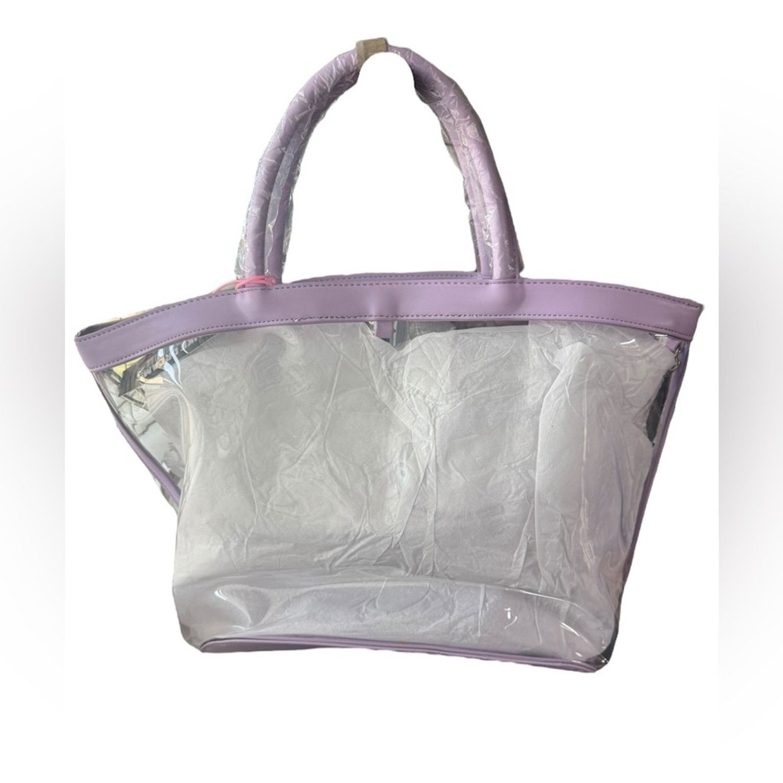 Other LIKE DREAMS Twinkle Clear Tote In Clear Lilac Size ONE SIZE - 3 Thumbnail
