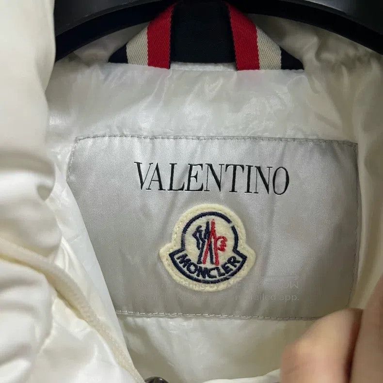 Valentino Valentino Solid color graphic print logo down jacket jacke Size XS / US 0-2 / IT 36-38 - 3 Thumbnail