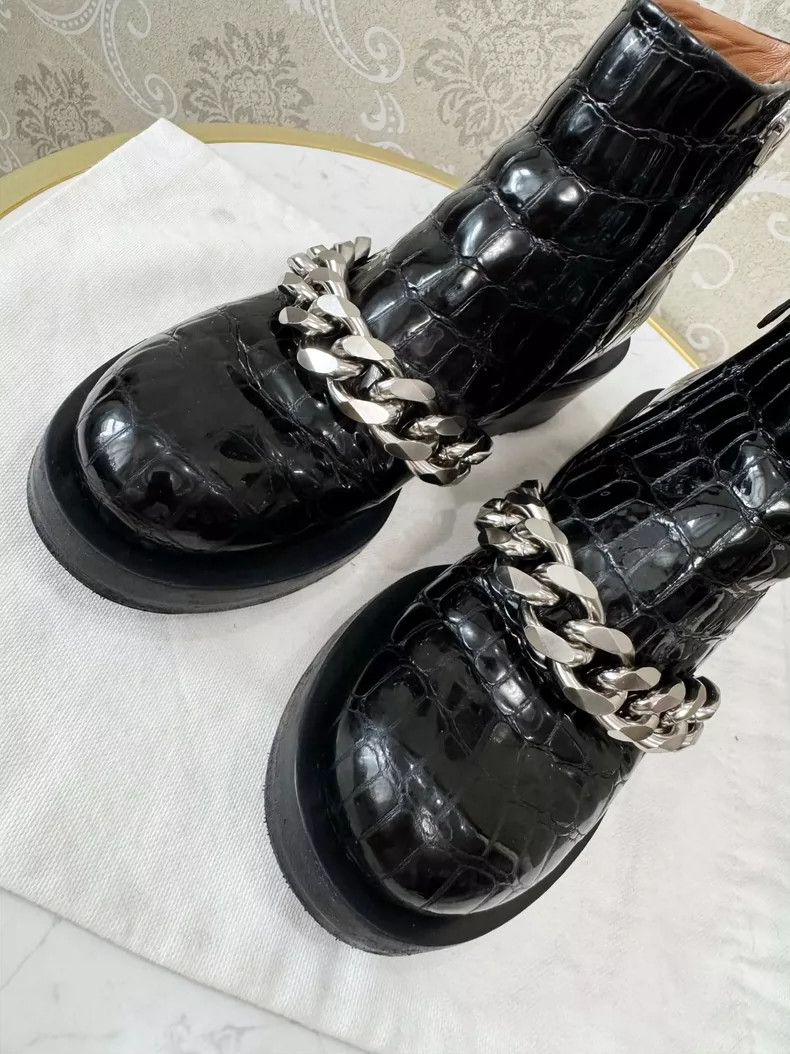 Givenchy Givenchy Chain Boots, Size 36 Size US 5.5 / IT 35.5 - 2 Thumbnail