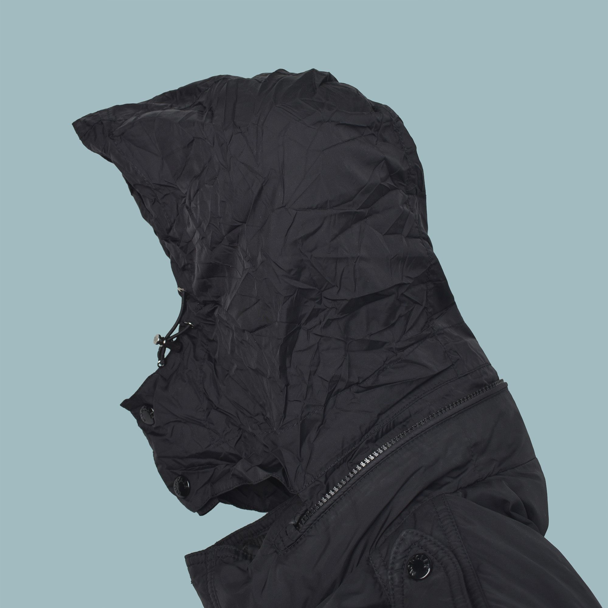 Moncler MONCLER TOURS GIUBBOTTO DOWN HOODED JACKET XL BLACK Size US XL / EU 56 / 4 - 3 Thumbnail