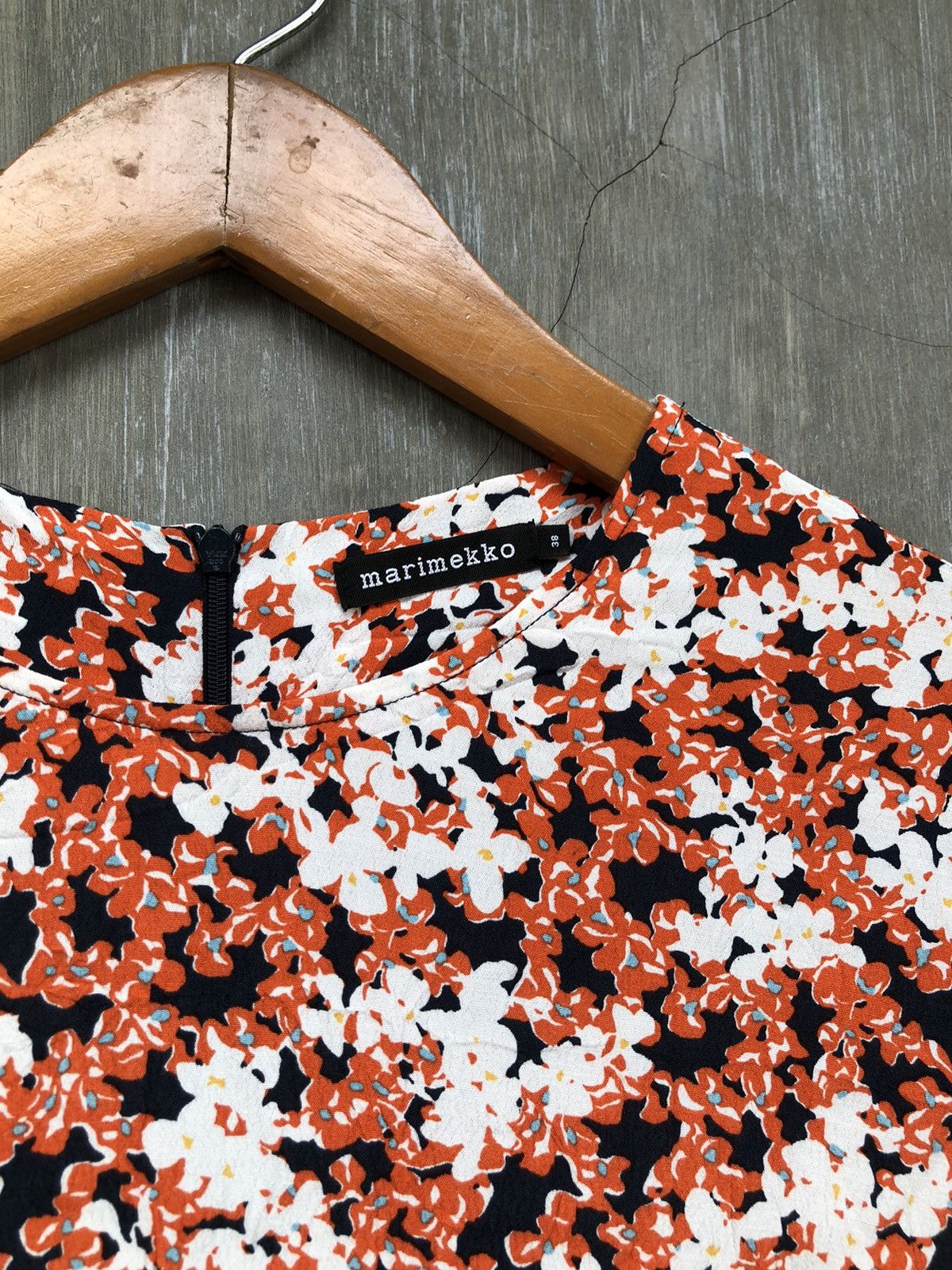 Marimekko Marimekko Floral Women Midi Dress Size S / US 4 / IT 40 - 4 Thumbnail