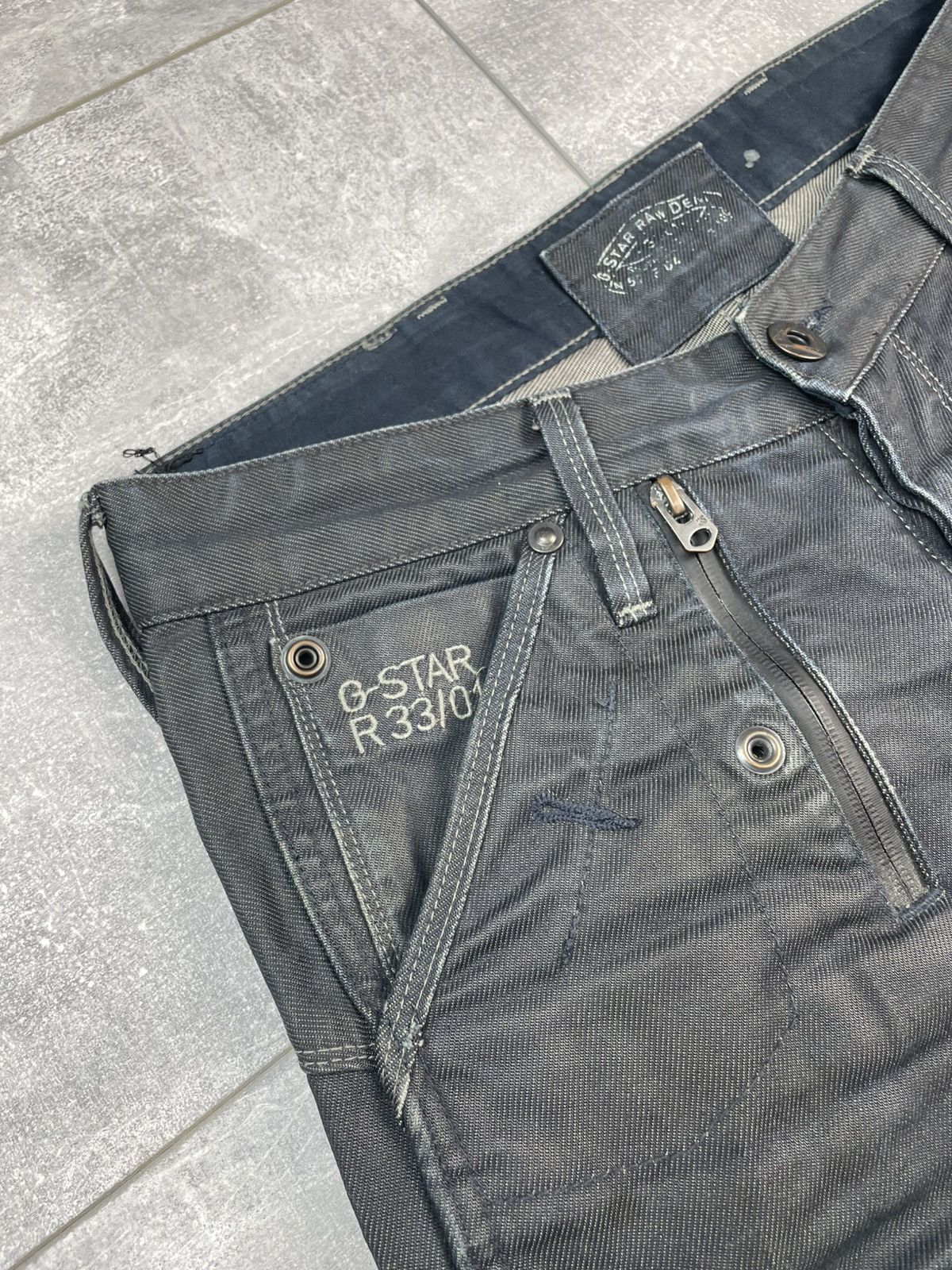 G-Star G-star Denim Jeans Waxed Multipocket Size US 30 / EU 46 - 7 Thumbnail