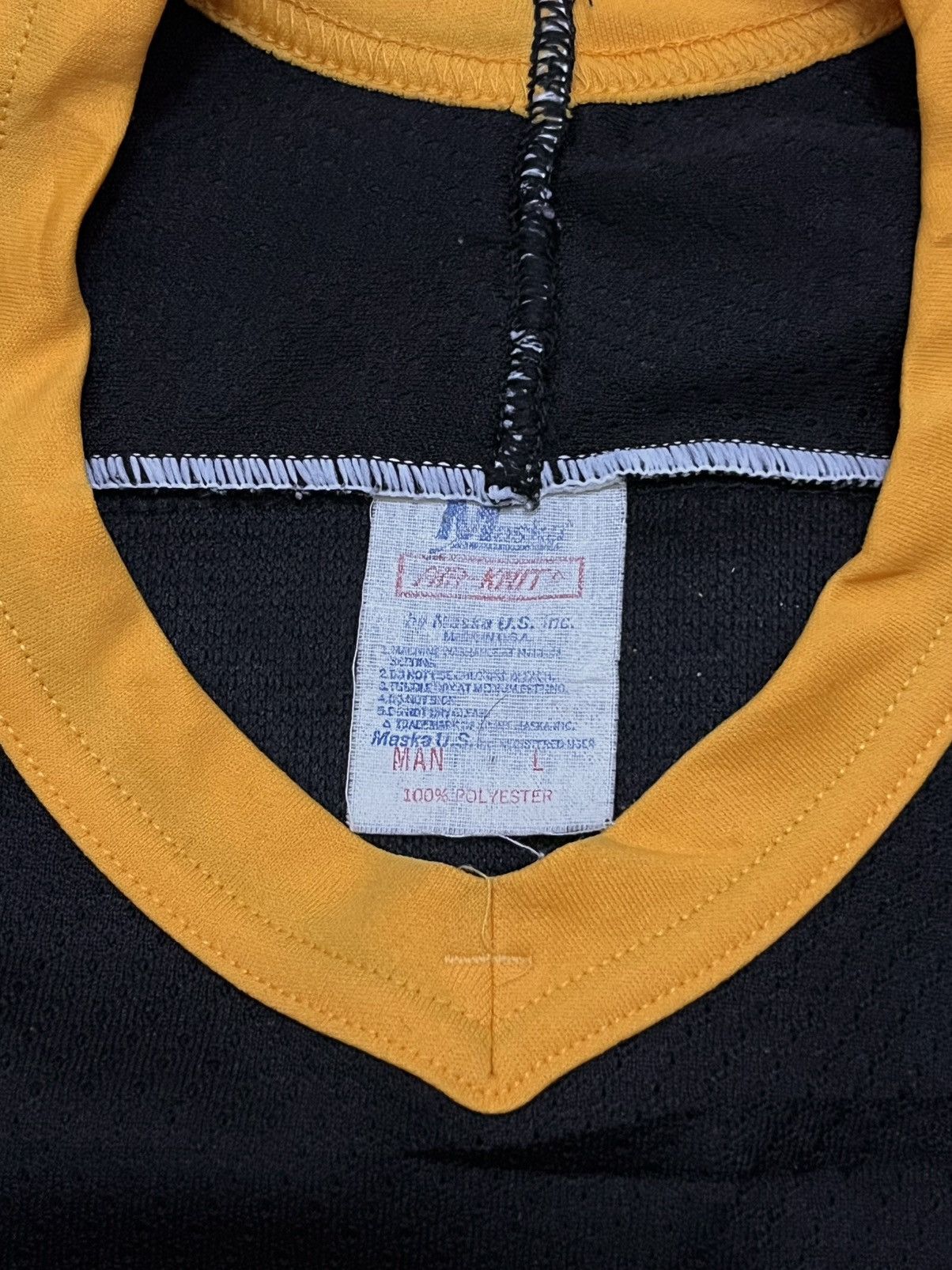 NHL Vintage CCM Boston Bruins NHL 35 Andy Moog hockey jersey Size US L / EU 52-54 / 3 - 7 Thumbnail