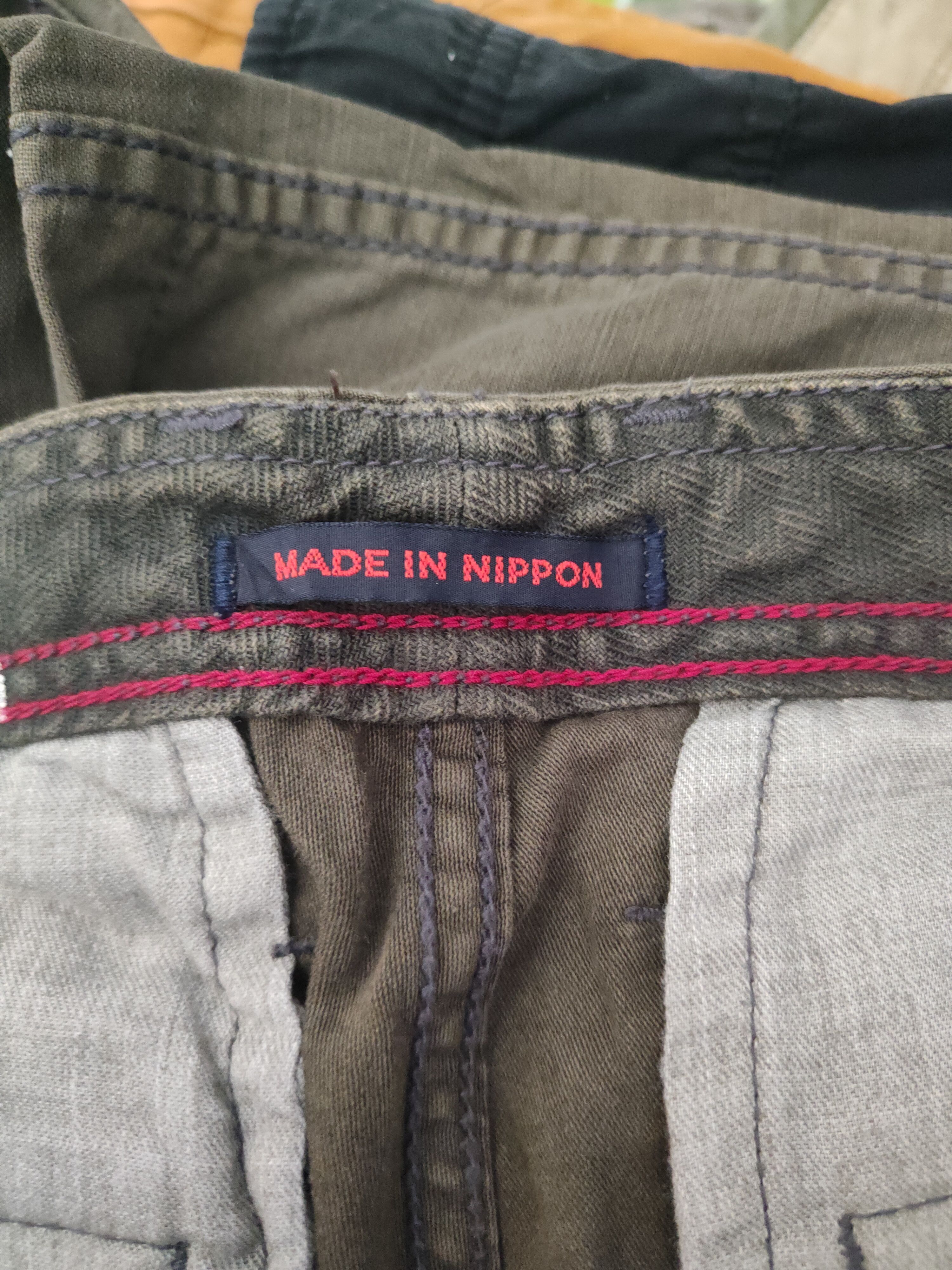 Surplus Research DL Surplus-Blue Way Olive Multipocket Cargo Pants #452 Size US 29 - 16 Thumbnail