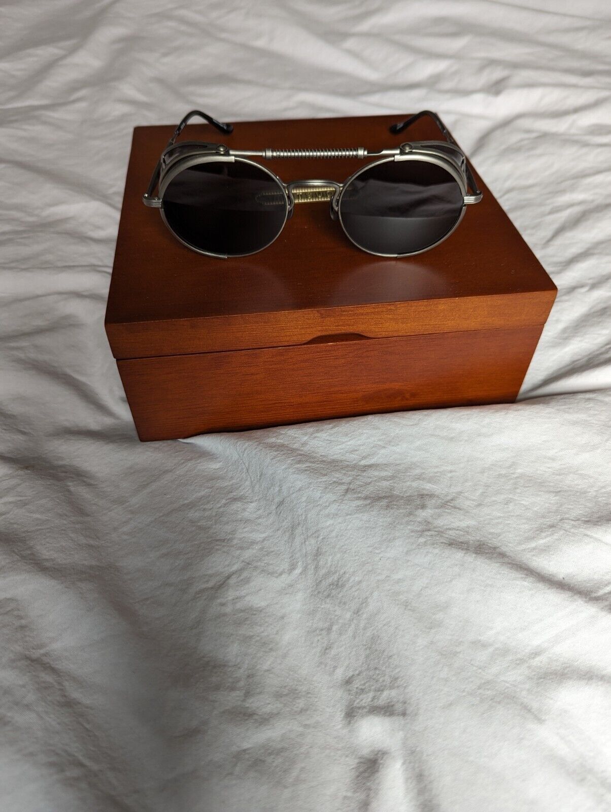 image of Matsuda 2809H V2 Sunglasses in Black, Men's