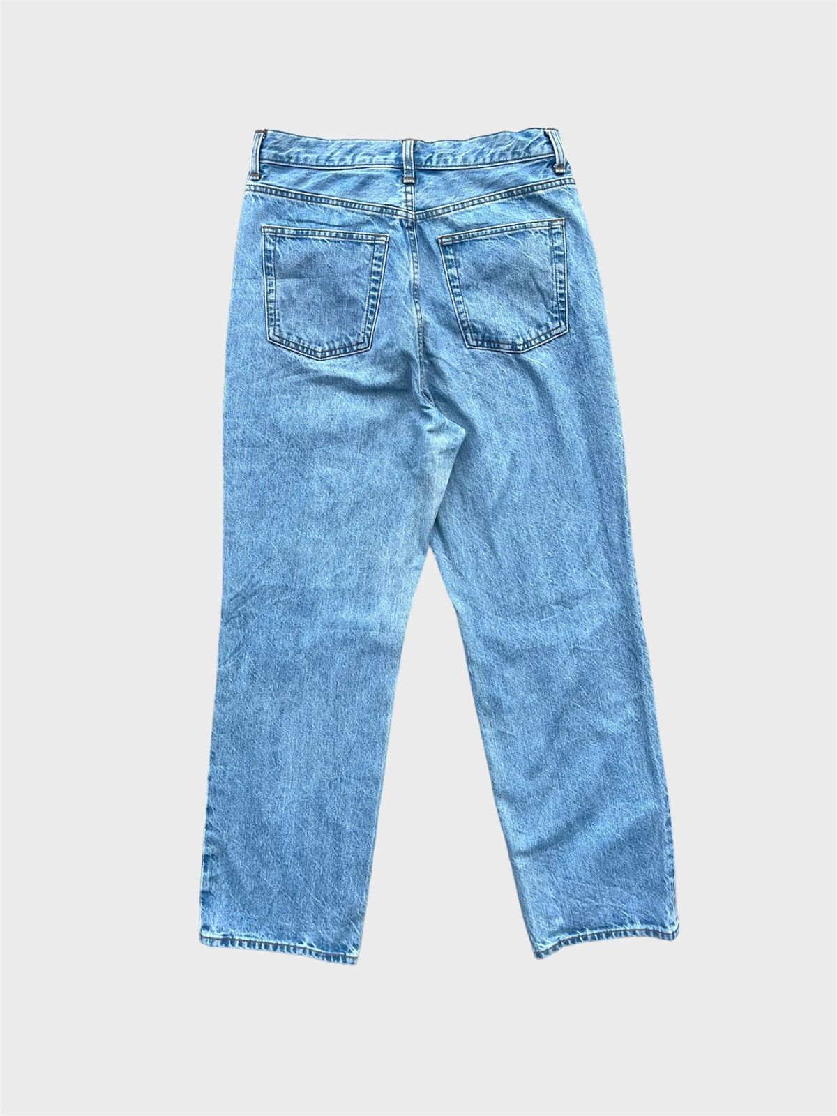 Jean 🔥 Gu Jeans Light Blue Distressed Denim W29 🔥 Size US 29 - 7 Thumbnail