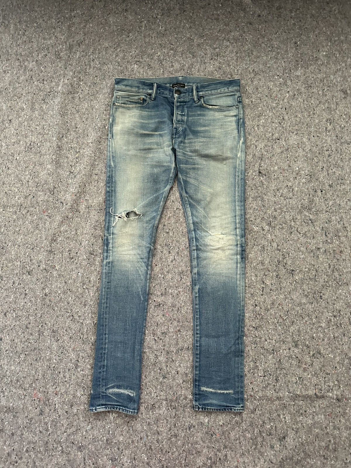 image of John Elliott John Elliot Cast 2 Denim in Blue, Men's (Size 31)