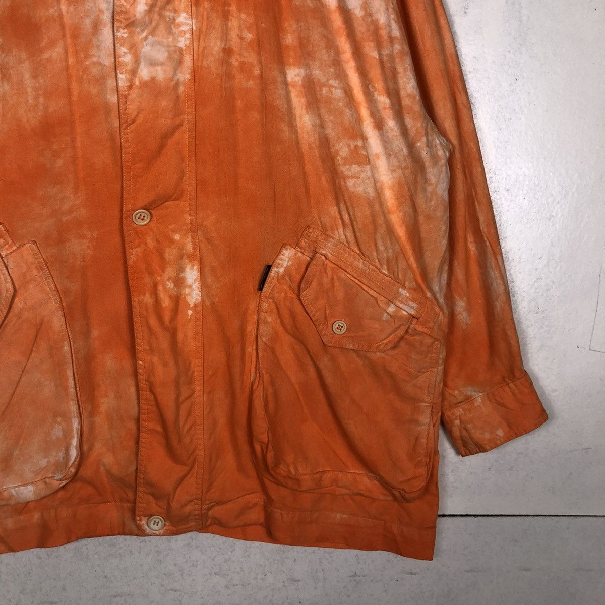 Japanese Brand 📌VINTAGE ACID WASH HUNTING JACKET SCEINIC WILD ISSEY MIYAKE Size US L / EU 52-54 / 3 - 6 Thumbnail