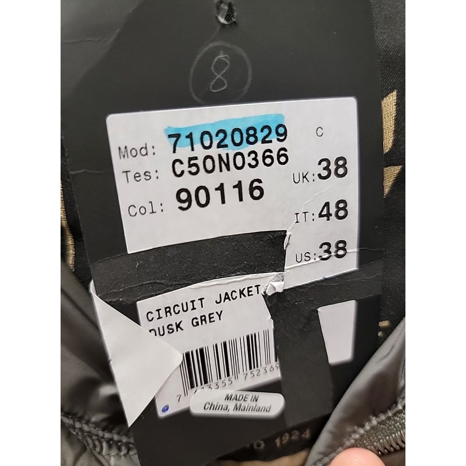 Belstaff VINTAGE? No. Actual: Belstaff Jacket - Belstaff Circuit Down Jacket Mens Size 38 Dusk Grey, Down, Nylon, Puffer, Gray, 38, Mens Size US XXS / EU 40 - 2 Thumbnail