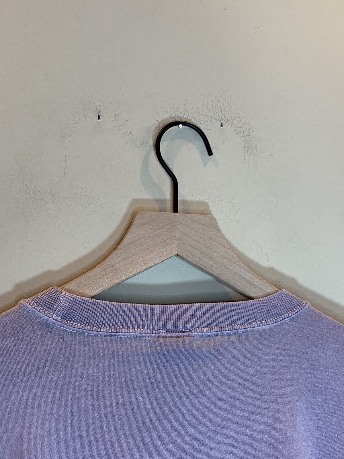 Vintage *RARE* Vintage INC Lilac Lavender Single Stitch Faded Shirt Size US L / EU 52-54 / 3 - 8 Thumbnail